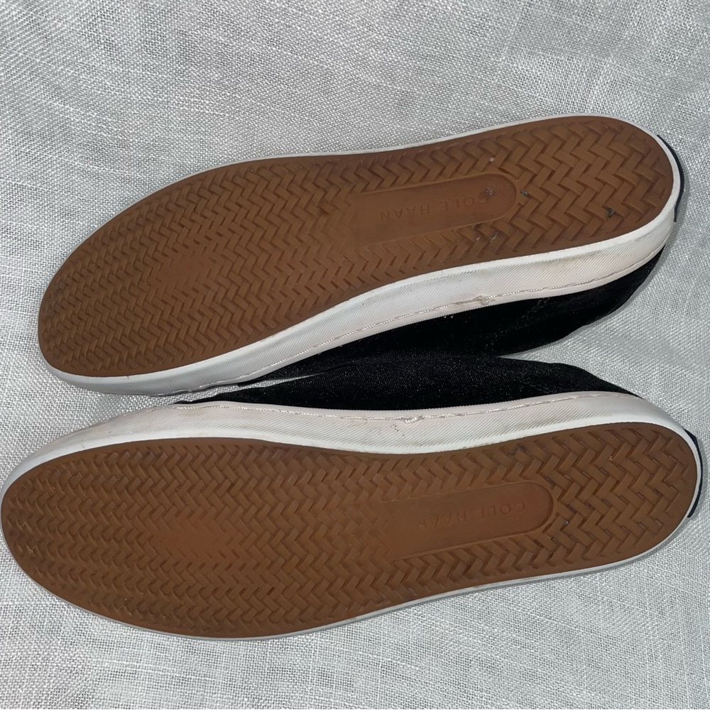 Cole Haan Black Velvet Sneakers 10.5 W09756 - Picture 9 of 16